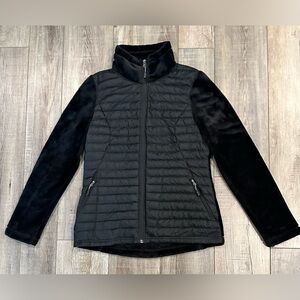 Women's Black Quilted Jacket Size S $25 🖤